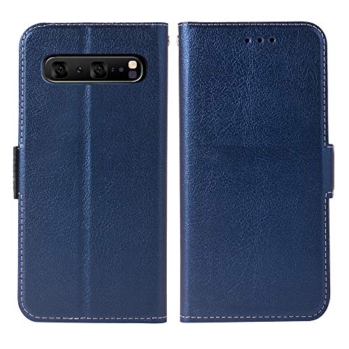 Phone Case For Samsung Galaxy S10 5G Folio Flip Wallet Case,Pu Leather Credit Card Holder Slots Full Body Protection Kickstand Protective Phone Cover For Galaxys10 Glaxay S 10 Edge 10S Gs10 Dark Blue #TOP3