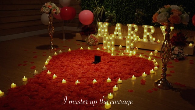 Amazon.com: Hortsun Marry Me Light up Letters Proposal Decorations