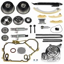 Timing Chain Kit with Water Pump with VCT Selenoid Actuator Gear kit compatible with GMC Terrain Chevy Equinox Malibu Captiva HHR 2.4L 2.2L 2009-2017 replace 9-4201S 90537632 12680750