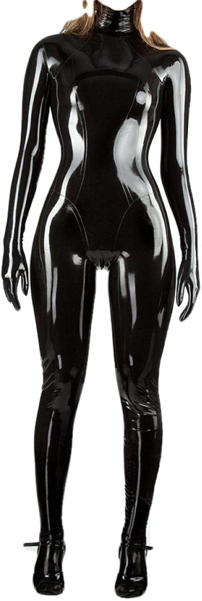 Dominant Mature Ladies Latex Catsuit