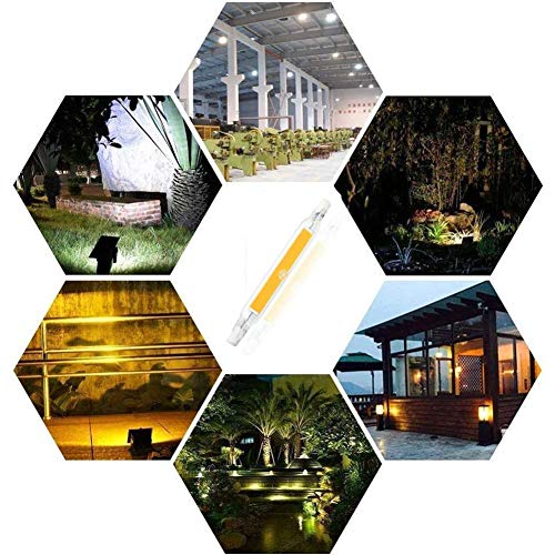 ZZZTWO R7S 78mm LED Lampadina Dimmerabile 10 W J78...