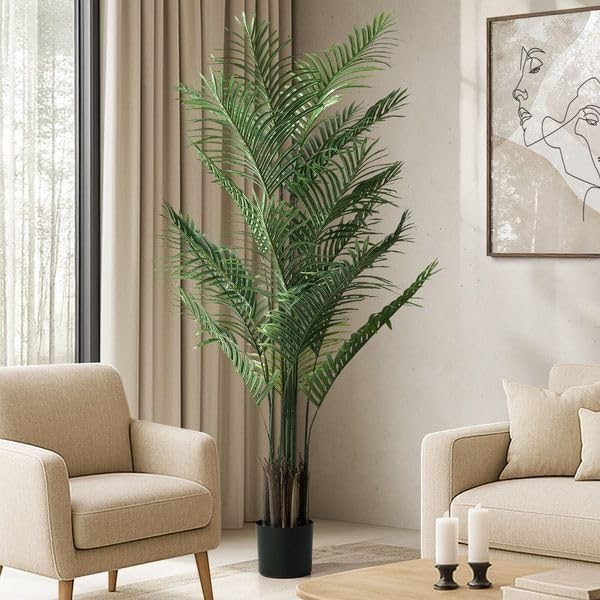 "LOVE PLANT" - Majestic Indoor Palm: Premium Decorative Houseplant for Modern Interior Styling-image-46