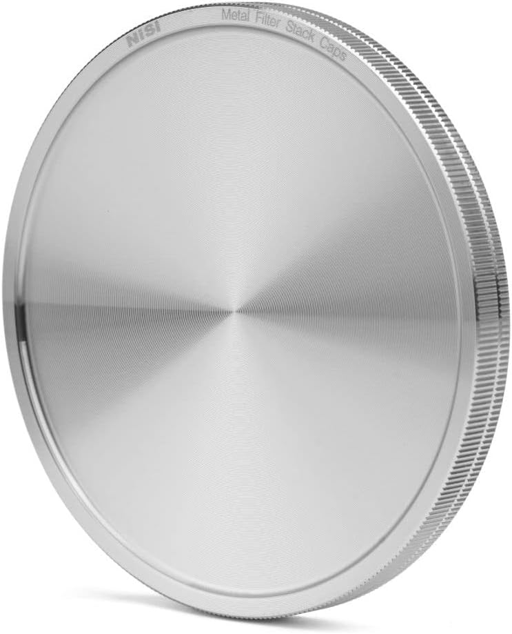 NiSi 67mm Metal Stack Caps - Front and Back Protective Caps for 67 mm Thread Filters
