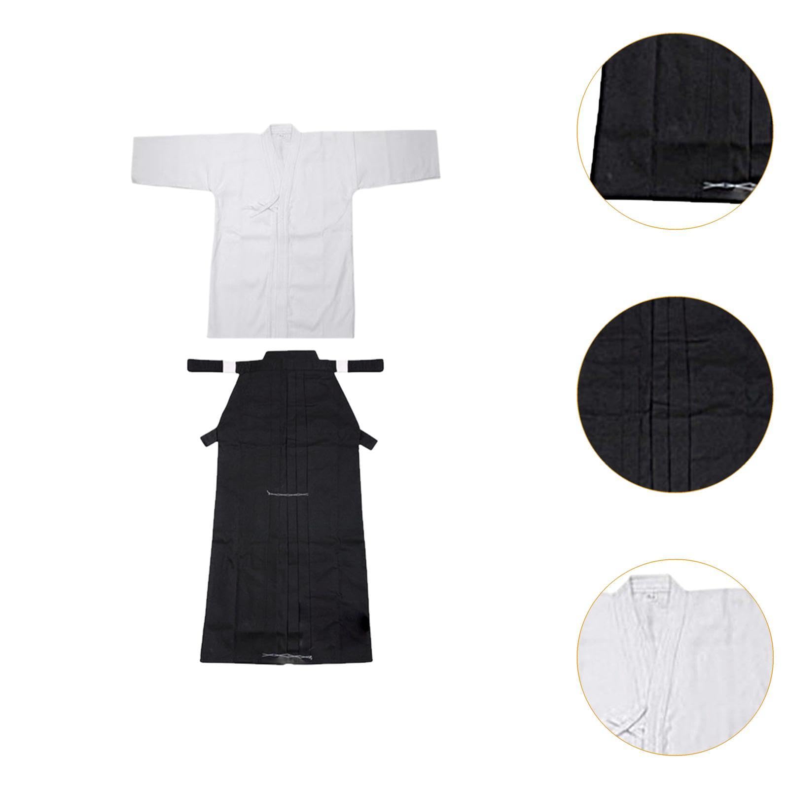 Conjunto de Uniforme de Kendo japonés, Dobok Ninjas Iaido, Traje de Kendo para Adultos, Kimono Hakama