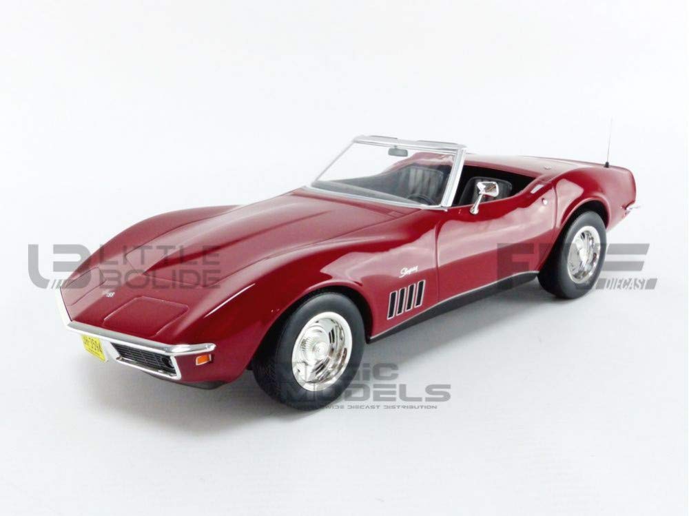 Amazon | ノレブ 1/18 シボレー コルベット コンバーチブル 1969