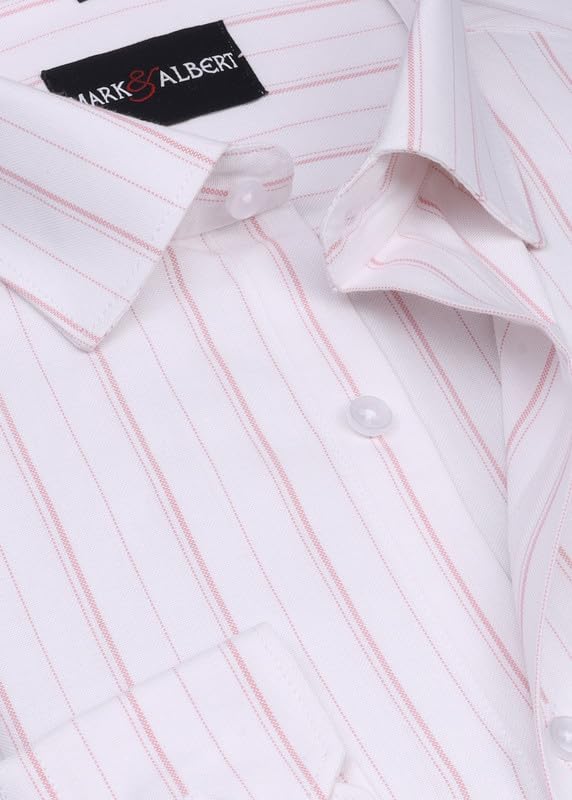 Image of Men's Striped Cotton Formal Shirt