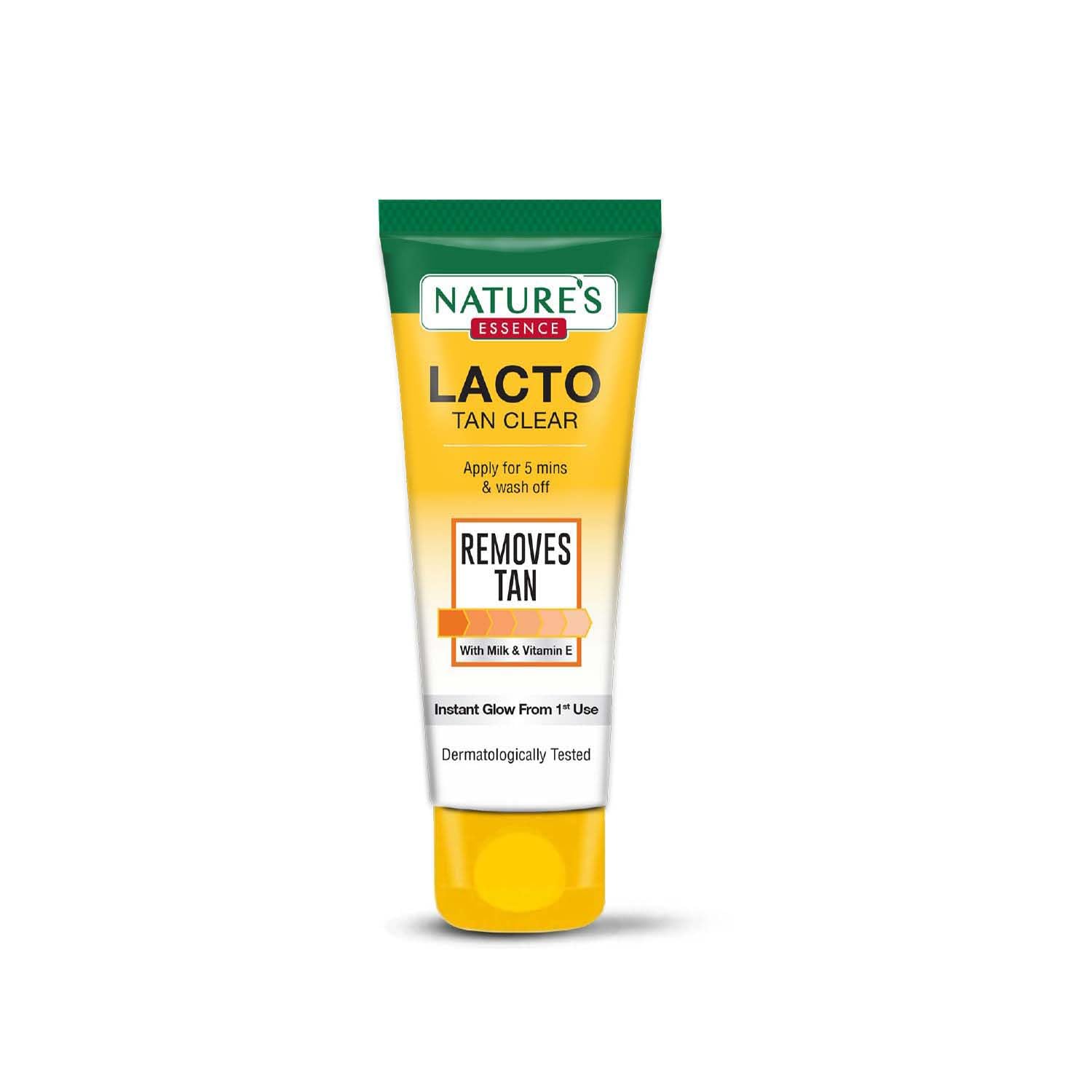 Natures essence lacto tan clear apply for 5 mins & wash off removes tan with milk & vitamin E instant glow from 1st use de... - Review, Price and Buying Guide
