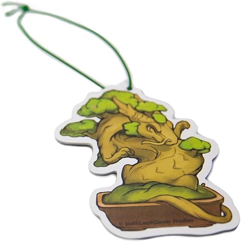 Miniatura 2 de Ambientador Bonsai Dragon Tree (aroma a pino), aromas colgantes, decoración de automóvil