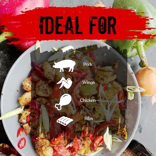 Angus & Oink | Chinese Salt & Pepper Chilli Seasoning | Authentic Szechwan Flavour | Perfect for Chips, Chicken & Ribs | Bold & Addictive | 220g - Image 3