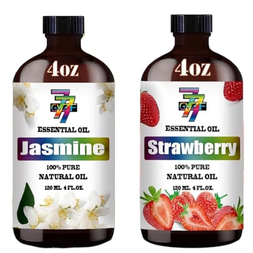 Aceites Esenciales Fresa y Jazmín 120 ml Set