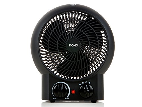 Preisvergleich Produktbild Domo DO7323F Heizlüfter, 2000 W, Schwarz