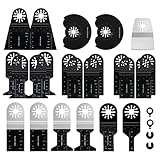 Sägeblätter Kit,27 tlg Multitool Sägeblätter Zubehör,Oszillierendes Zubehör Set Multitool Sägeblätter Oszillierwerkzeug Zubehör