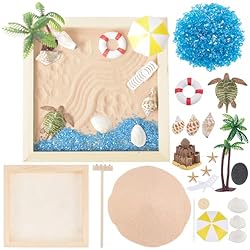 WEBEEDY Beach Zen Garden Kit for Office