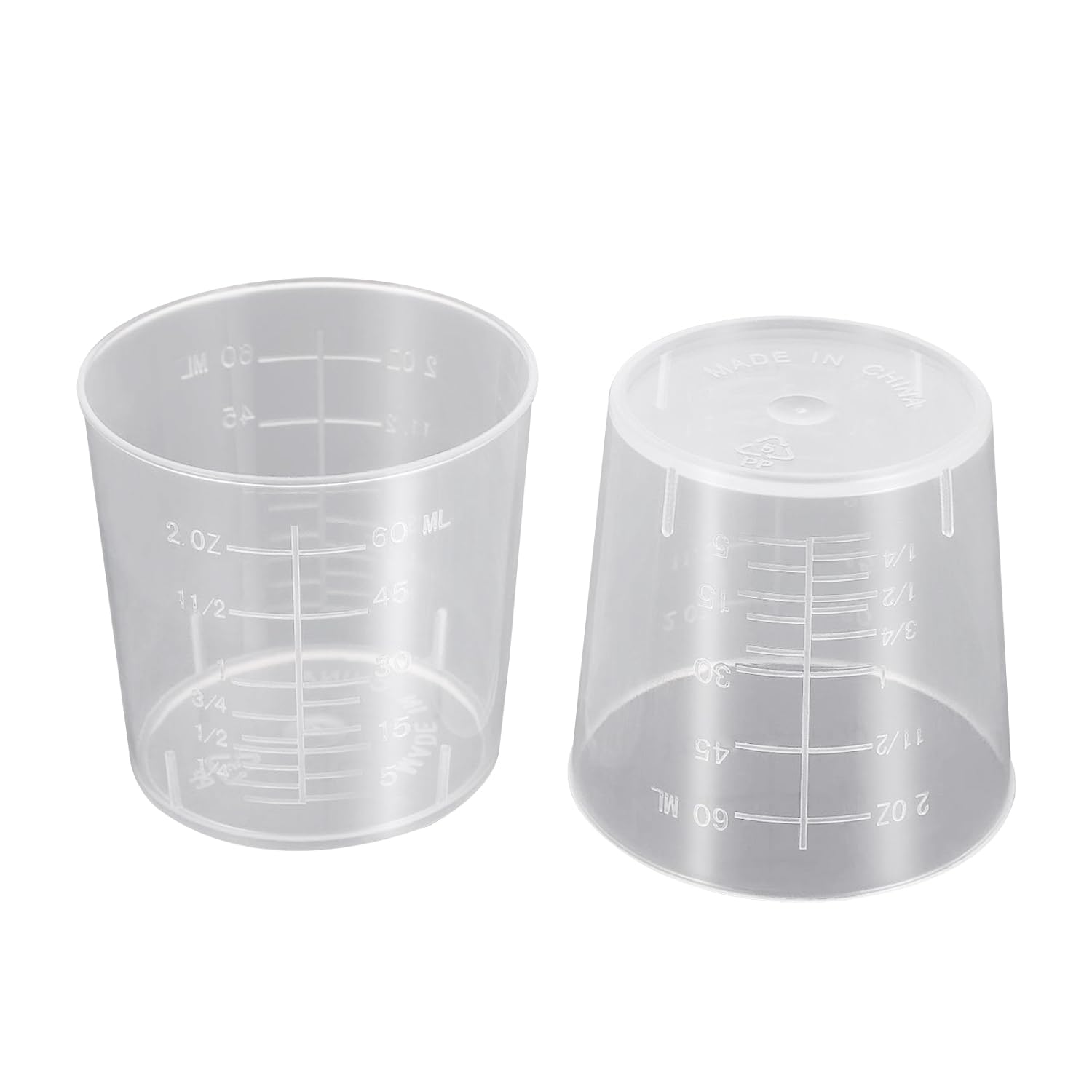 Mowell Medicine Cup Premium 60ml pack of 5pcs (B09T3W3SG8) Amazon Price History, Amazon Price Tracker