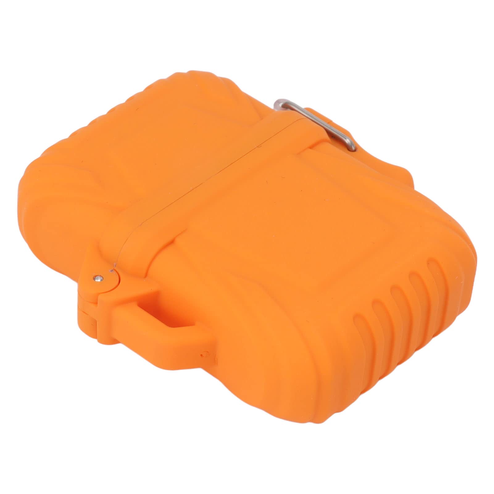 Lżejsze Etui, Zapalniczka Survivalowa 2 szt. Z Tworzywa Sztucznego i Stopu Cynku, do Podróży na Zewnątrz (ORANGE)
