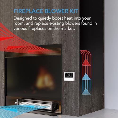 Ac Infinity AC-FBA14 Airblaze T14, Universal Fireplace Blower Fan Kit 14 Inch thumb #1