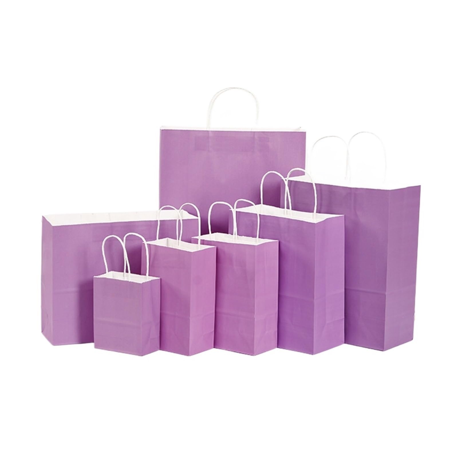 Bolsas Papel Kraft 30/50/100 piezas Mini bolsas de regalo Kraft