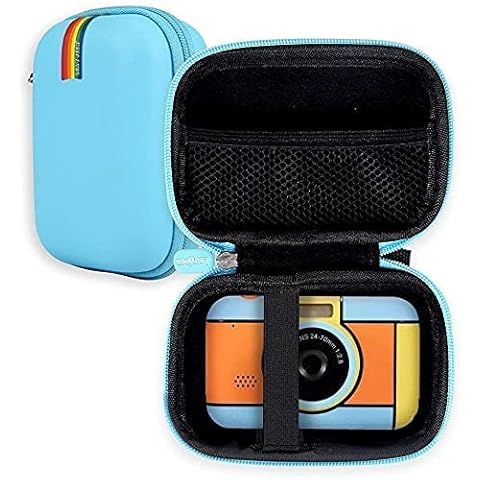 Leayjeen Compact Camera Case for Kids Compatible with YunLone/Vannico/GlobalCrown/Gofunly/Voltenick/Toy Camera for Kids,Birthday Gifts for Children(case only)Blue Cover