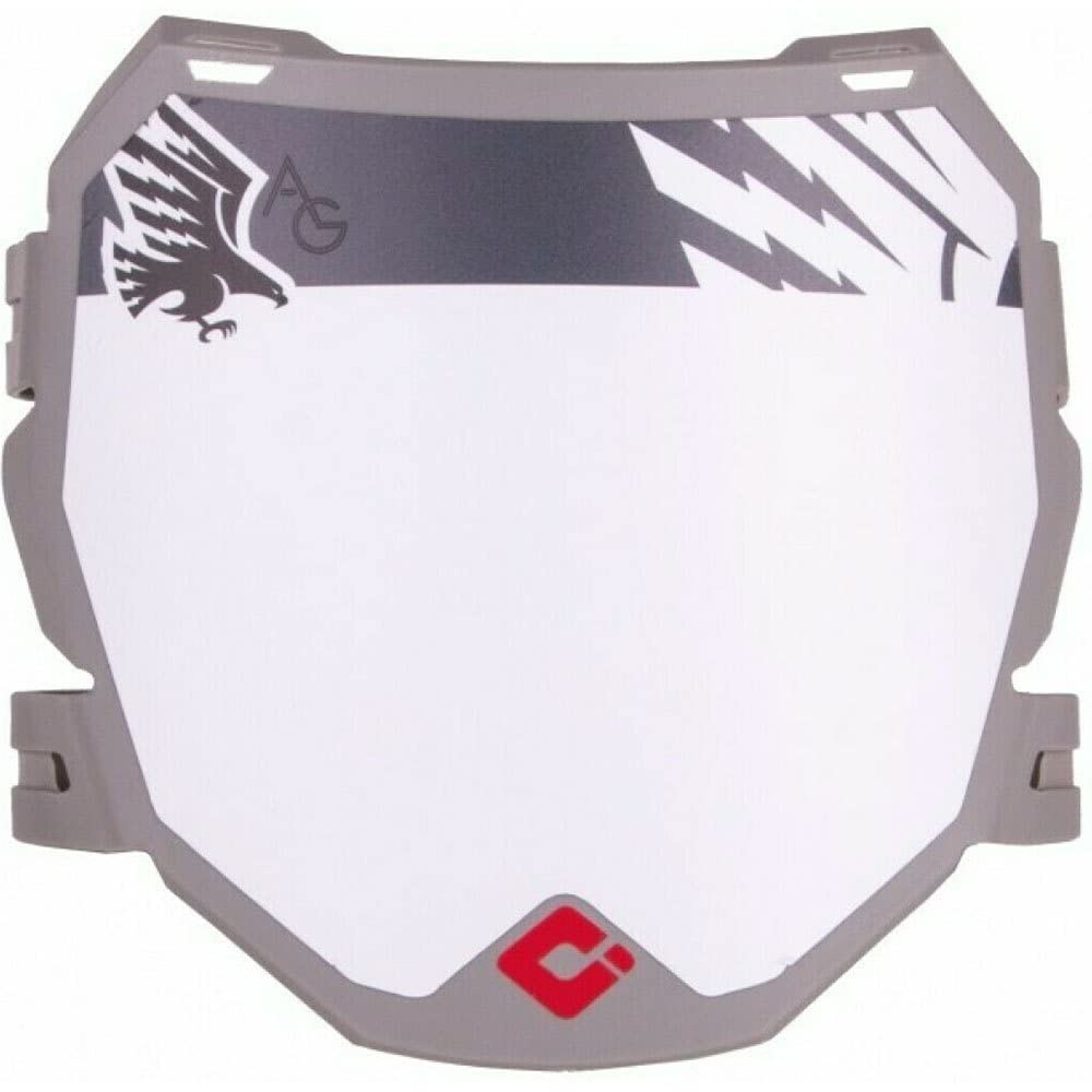 Odi DH Number Plate - Graphite, One Size, D70DP-G, White