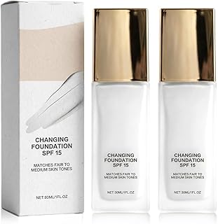 Base de maquillaje que cambia de color para p...