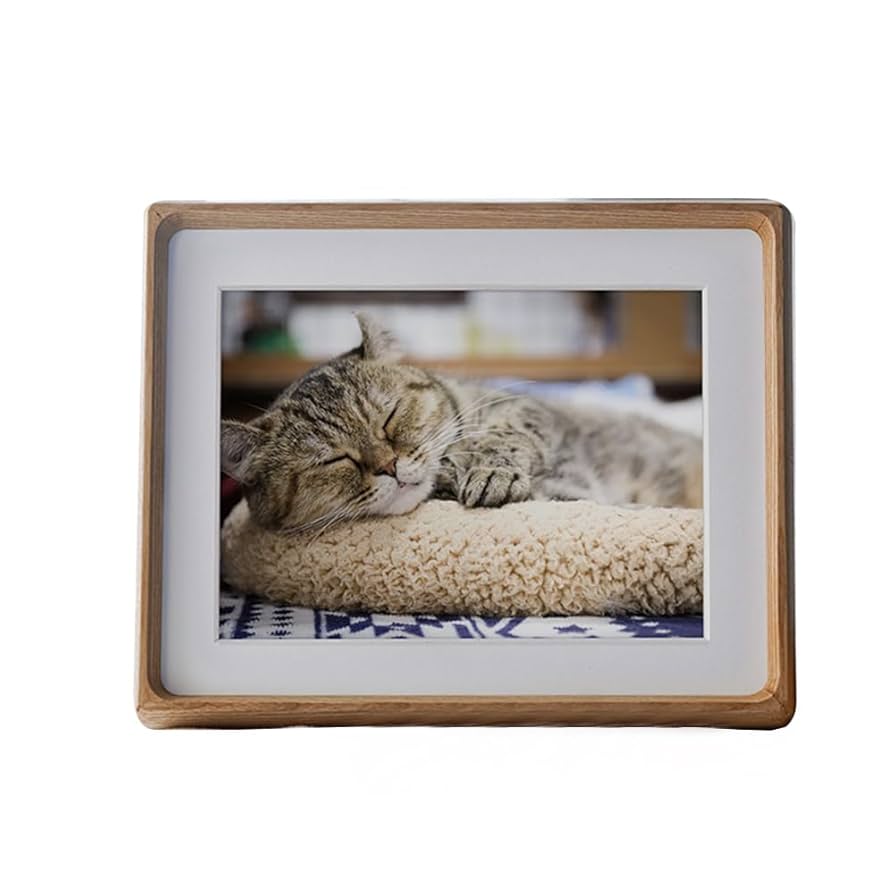 ❤思い出の写真や動画をいつでもリプレイ♪❤高級木製☆デジタルフォトフレーム ❤思い出の写真や動画をいつでもリプレイ♪❤】高級木製デジタル