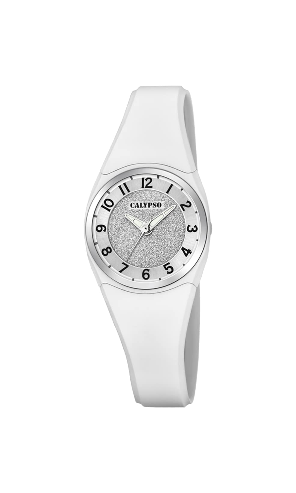 Calypso Orologio Da Donna Analogico Quarzo – Cinturino In Plastica Bianco E Rosa – Modello K5752/6 - 4