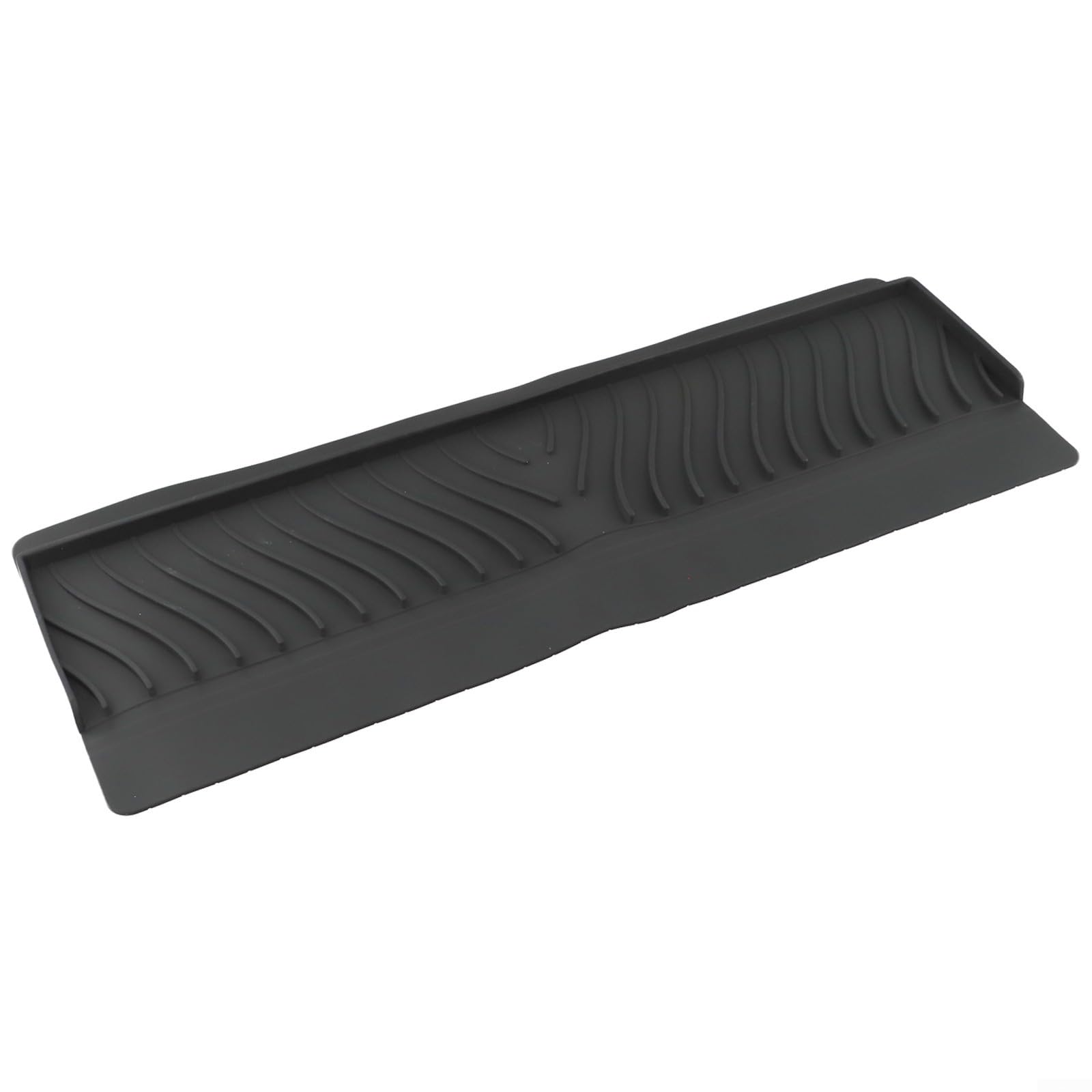 Évier de cuisine en silicone noir protection bords anti-éclaboussures compatible acier inoxydable granit quartz