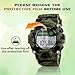 CakCity Boys Camouflage LED Sport Watch,Waterproof Digital Electronic Casual Military Wrist Kids Sports Watch with Silicone Band Luminous Alarm Stopwatch Watches