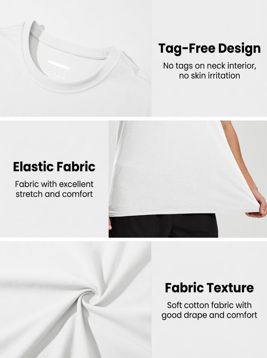 TACVASEN Men's UPF 50+ Tank Top Moisture Wicking Summer Tank Workout Gym Mucsle Swim Shirt Sleevless Shirts for Men