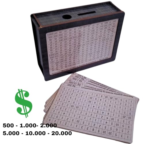 Cofre Guarde Dinheiro usando o método japonês Woodbox Decorativo Preto