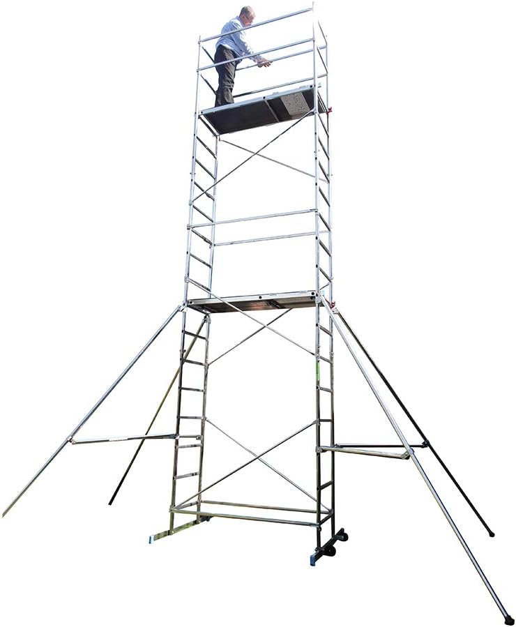 Premium DIY Aluminium Scaffold Tower - Working Height up to 7m*