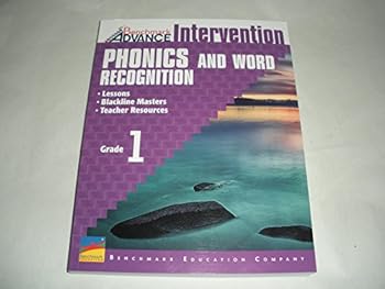 Unknown Binding Benchmark Advance Intervention Phonics and Word Recognition Grade 1 Book
