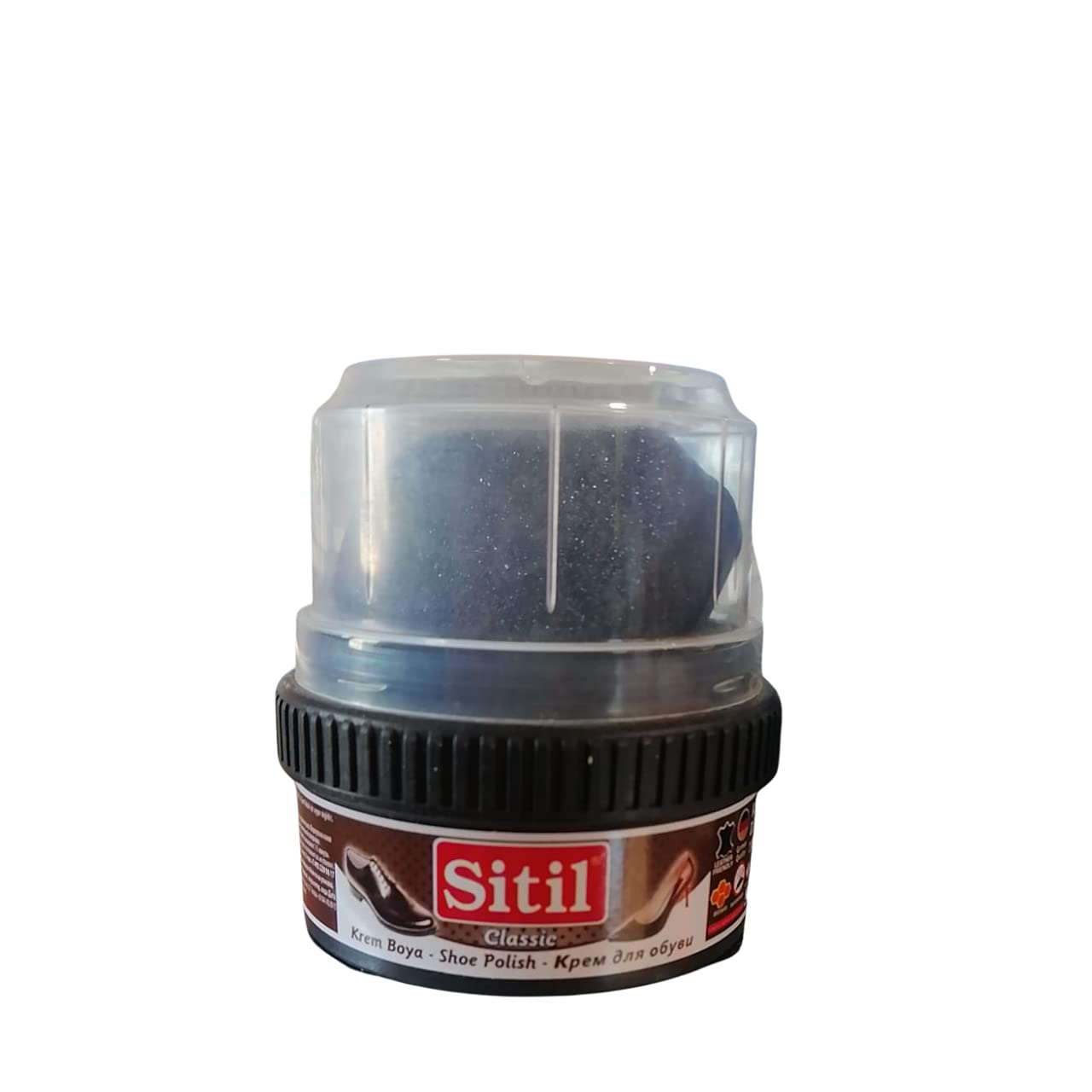 Sitil Koyu Kahverengi Süngerli Ayakkabı Boyası 100 Ml