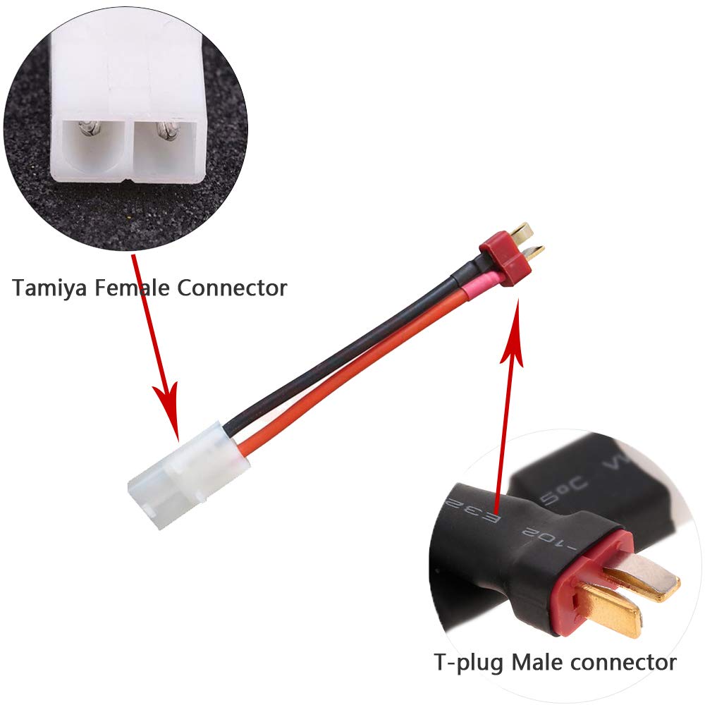 Amazon | Boladge-M Boladge 5個タミヤプラグメスコネクタはT型プラグ