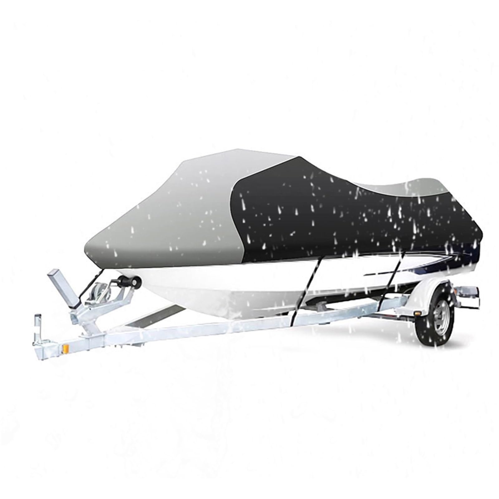 Housse de protection imperméable jet ski bâche anti-UV 600D avec sangle - 8