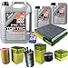 Produktbild QR-PARTS 69361155 Filter Set Inspektionspaket 7 Liter Motoröl Top Tec 4200 5W-30 MANN-FILTER Innenraumfilter Kraftstofffilter Luftfilter Ölfilter