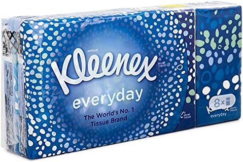 Kleenex Everyday Pocket Tissues Pack of 8