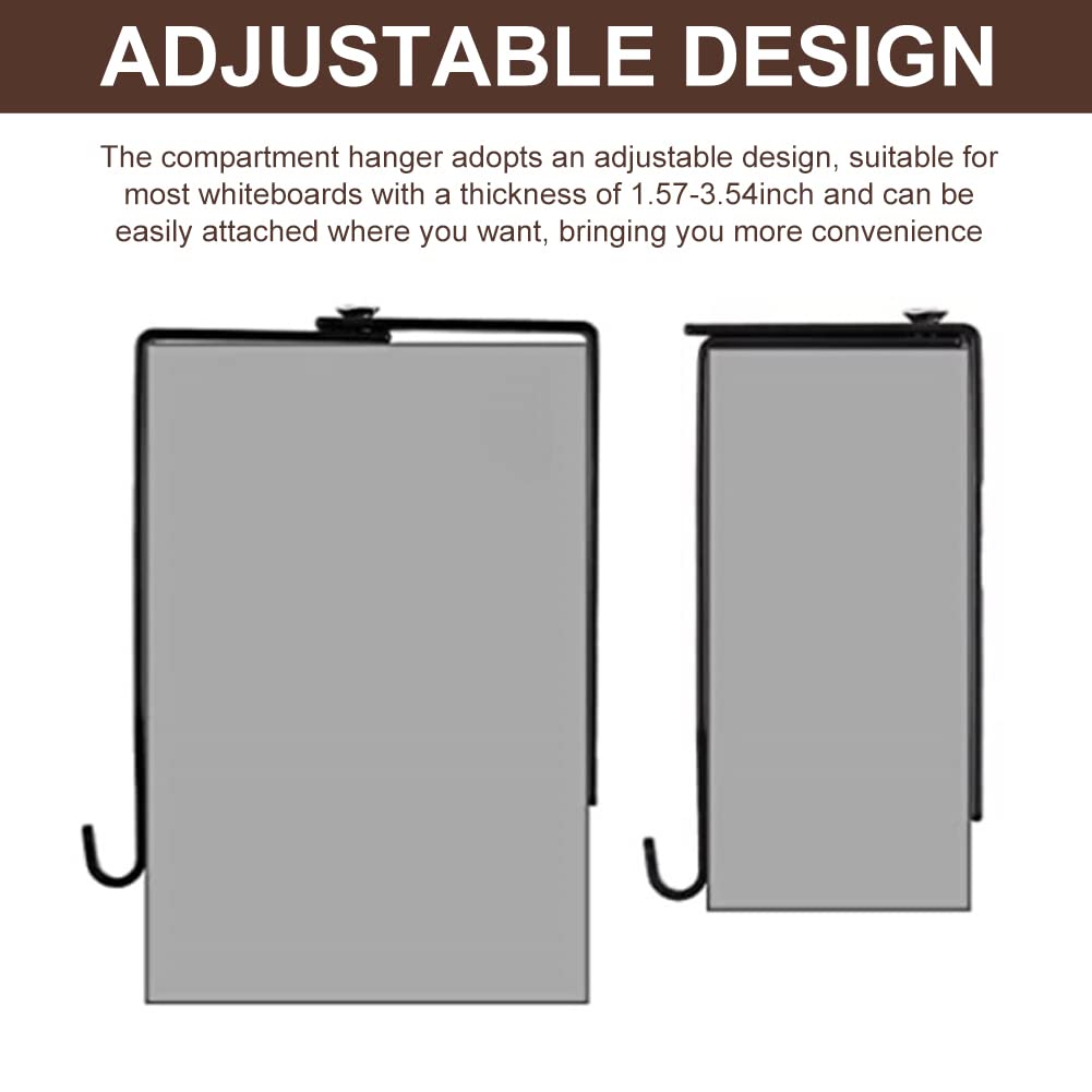 Office Wall Organizer 12-Hook Adjustable Cubicle Hanger - Heavy Duty Office  Organizer For Cubicle Walls Up To 3.54\\\, image size:1001x1001