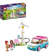 LEGO Friends Olivia'nın Elektrikli Arabası 41443 - 6 Yaş ve Üzeri Çocuklar için Şarj İstasyonu, O...