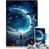 Puzzle für Teenager 1000 Teile Familienspiel für und Raumkonstruktion denn eignet ganze Familie70x100cm