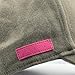 Trucker Hat Women – Vintage Pre-Washed Olive Green with Pink Embroidered Star - Fashion Trendy Aesthetic Baseball Cap – Cute Cotton Adjustable Hat for Women - Gorras para Mujer Originales