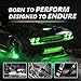 OPT7 Aura Pro Halo Lights DRL for 2008-2023 Dodge Challenger with App & Remote Control, Multi-Color Mode, Demon Eye, Angel Eye, Headlight Accessories, Easy Installation
