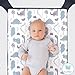 The Peanutshell Mini Crib Fitted Sheets Set, Playard, Pack Play Sheets, Playpen, Dinosaur