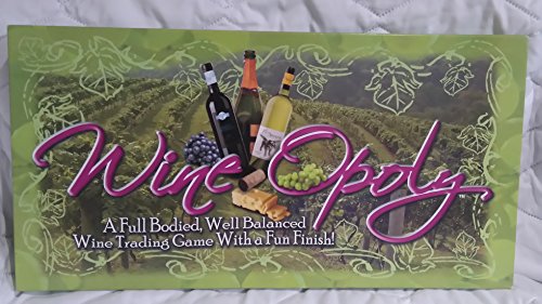 Wineopoly Napa Valley Graphics Board Game