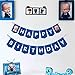 Boss Baby Happy Birthday Banner Party Supplies for Kids Birthday Party Decorations Party Supplies (Blue)