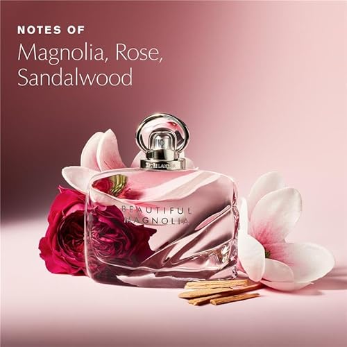 Estée Lauder Beautiful Magnolia Eau de Parfum Spray with Notes of Lush Magnolia, Solar Gardenia, Warm Woods & Luminous Musk | Perfumes for Women, 1.0 Fl Oz - Image 2