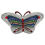 ♦Material -Die Kristalle verwenden einen inländischen A-Diamanten mit 12 Schnittflächen,perlen und Strasssteine sind abgedeckt,die Steine glitzern und funkeln.Hochwertige Hardware,kein Rost auf der Oberfläche
