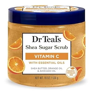 Dr Teal’s Vitamin C Shea Sugar Scrub with Essential Oils 538g