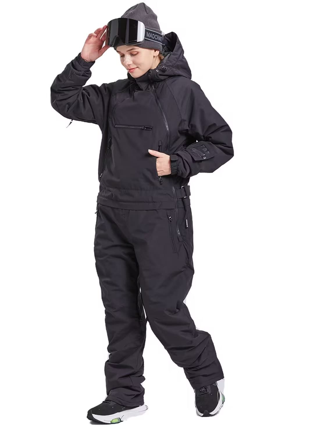 BUMDEEP Womens One Pieces Ski Suits Jumpsuits Snowsuits Snowboard