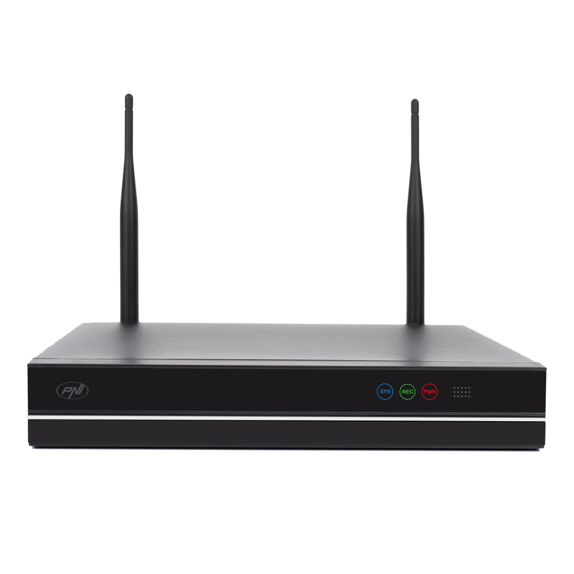 PNI House WiFi660 Kit di videosorveglianza NVR 8 canali e 4 telecamere wireless da esterno 3MP, P2P, IP66